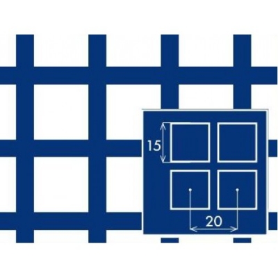 Перфорований лист 1000x2000х1,5 PC Qg15-20