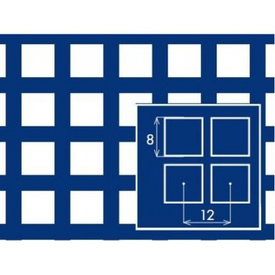 Перфорований лист  1000x2000х2 PC Qg8-12