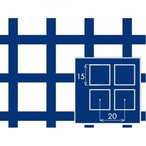 Перфорований лист 1000x2000х1,5 PC Qg15-20
